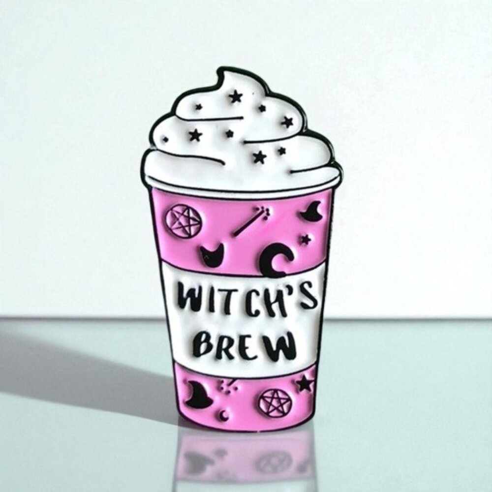 ❤️ 5/$18 - Coffee Enamel Pin